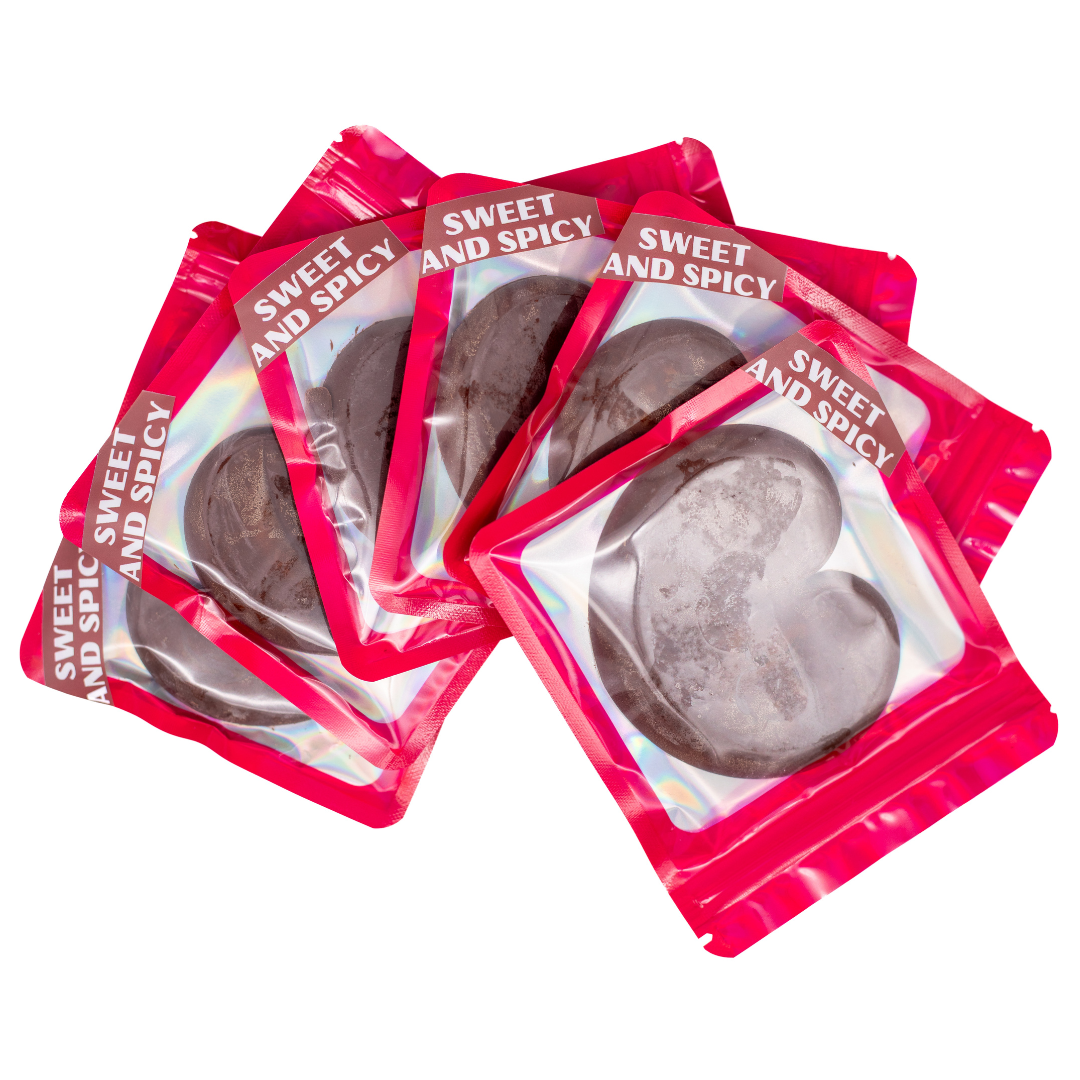 Sacred Hearts Chocolate Bar - Sweet and Spicy - 6 Pack