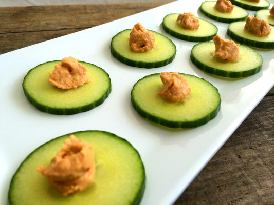 Cucumber-Chips-1024×768 cucumber chips hummus Maria Marlowe FI