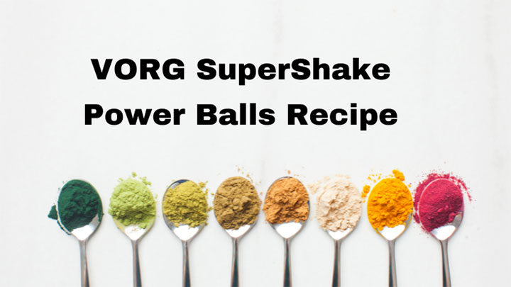 VORG SuperShake Power Balls recipe FI