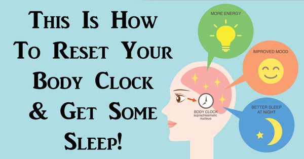 This Is How To Reset Your Body Clock & Get Some Sleep! - David Wolfe Shop