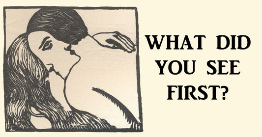 woman man see first FI