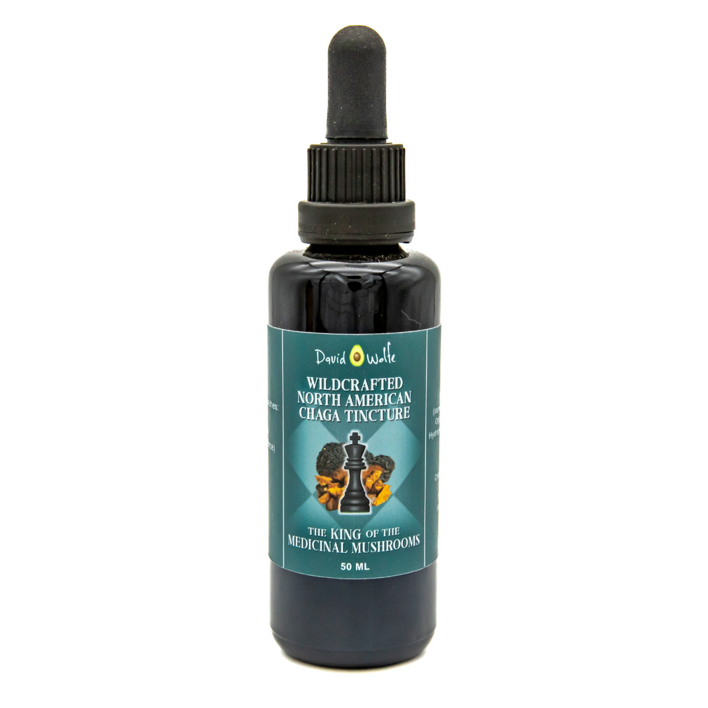 Chaga Mushroom Tincture (50 mL) - David Wolfe Shop