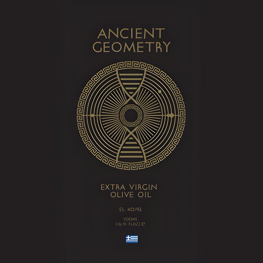 Ancient Geometry Olive Oil