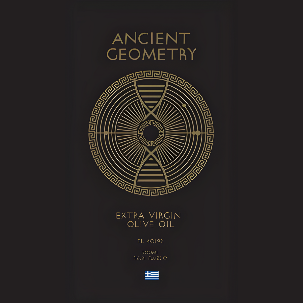 Ancient Geometry Olive Oil