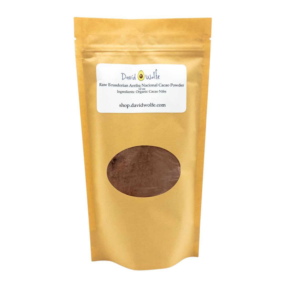 Raw Cacao Powder: Ecuadorian Arriba Nacional Upper Amazonian, 100% Organic (12 oz.)