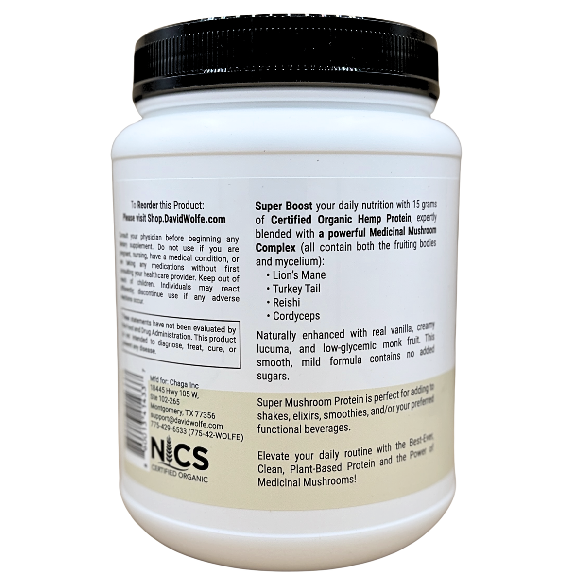 Super Mushroom Protein Powder