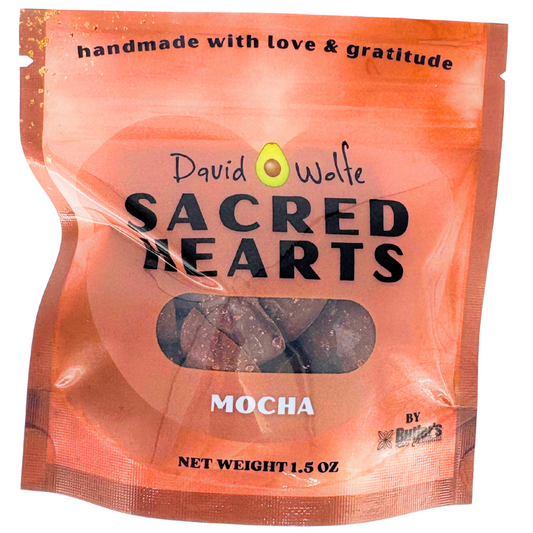 Sacred Hearts Chocolate - Mocha - Mini Hearts 6 Pack
