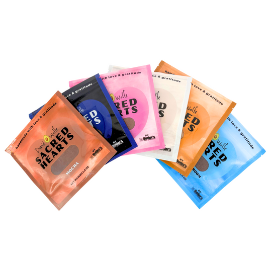 Sacred Hearts Chocolate - All Flavors - 6 Pack