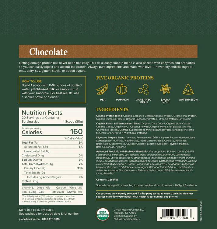 Pure Plant Protein Chocolate