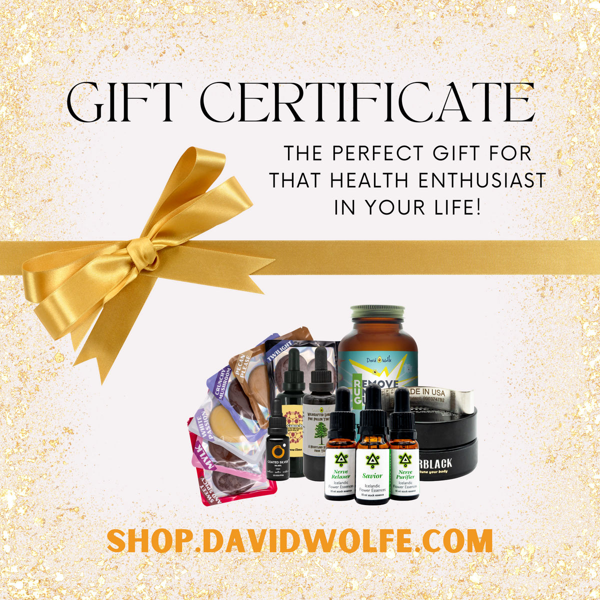 David Wolfe&#39;s Shop Gift Card