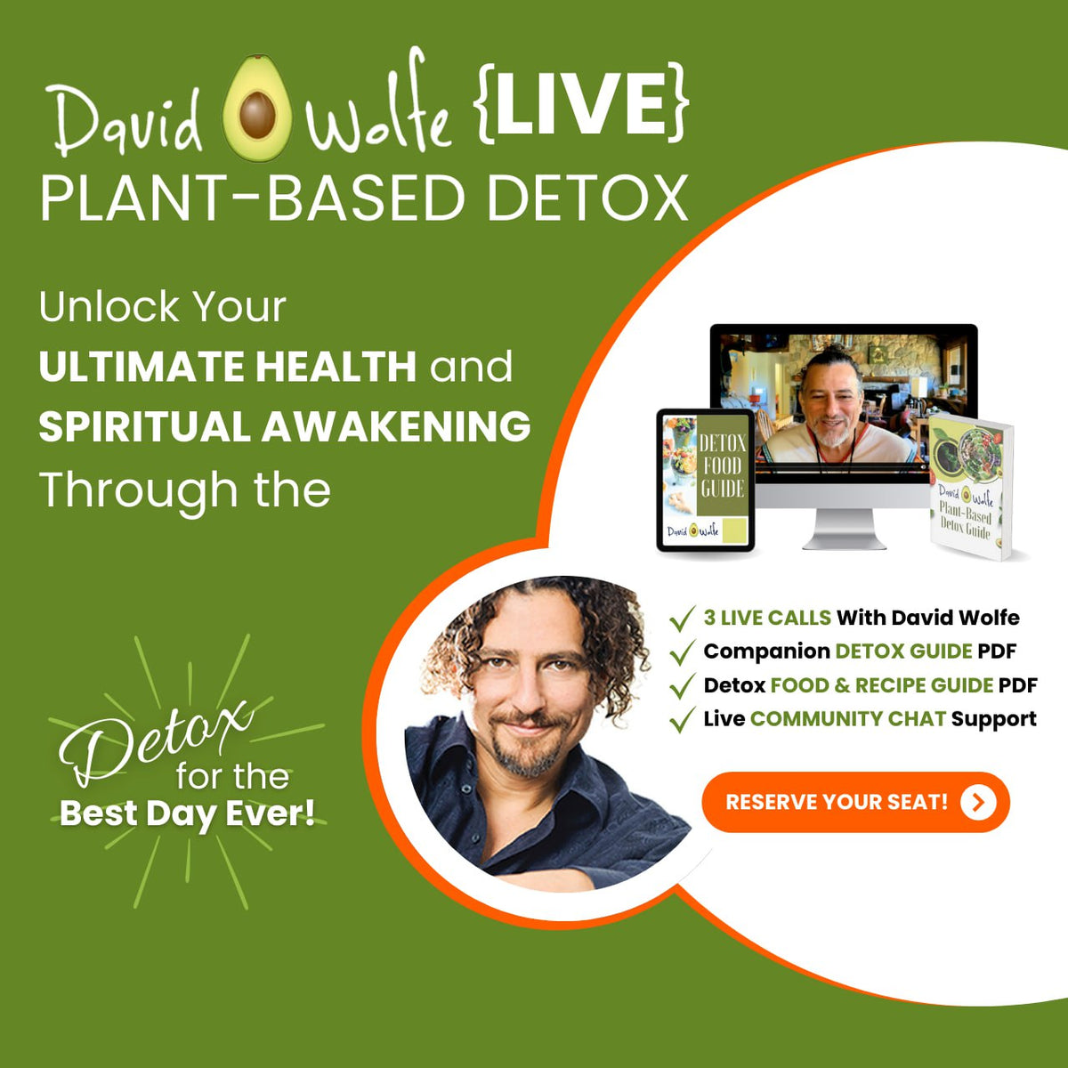 David Wolfe&#39;s Plant Based Group Detox - Fall 2024