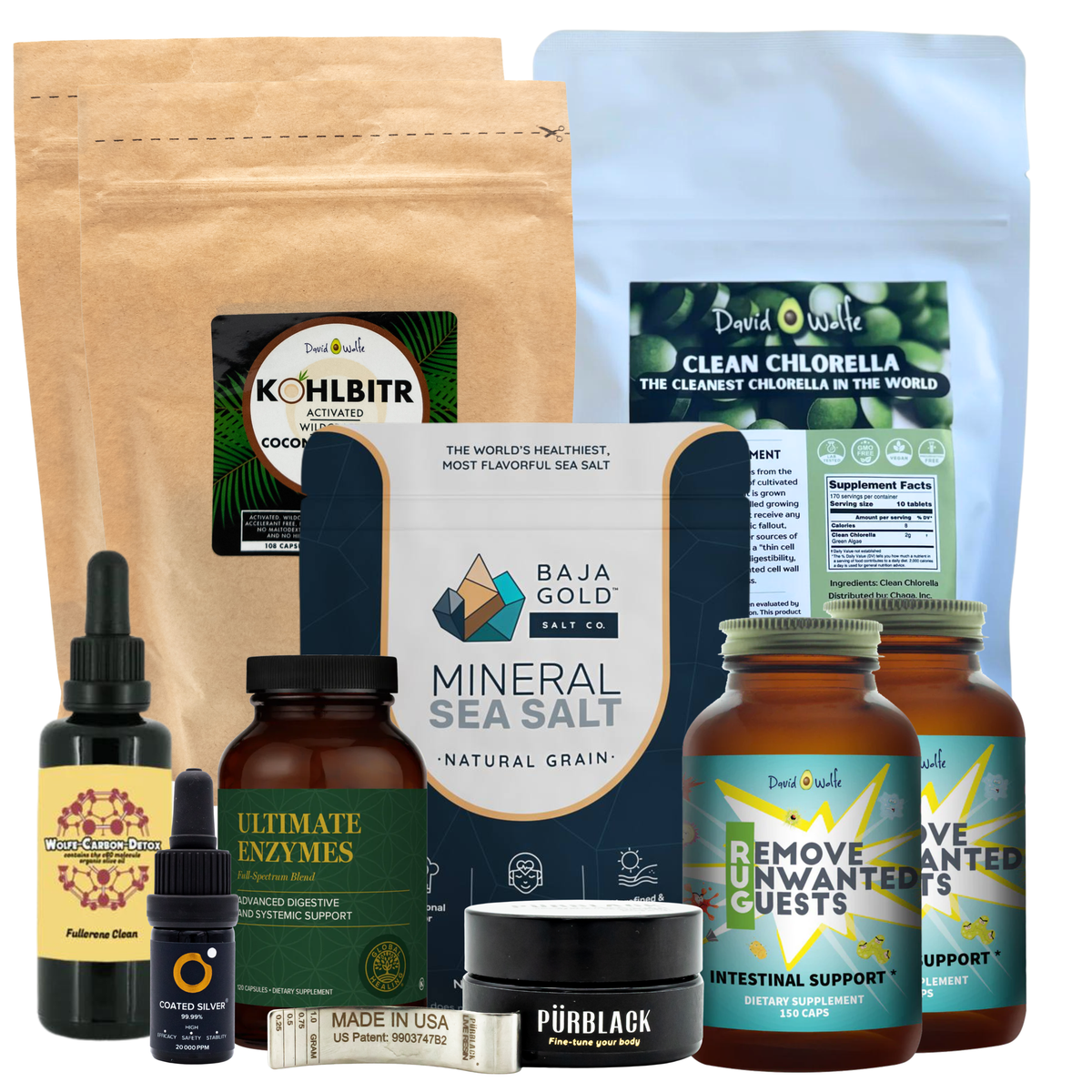 Advanced Detox Bundle with David Wolfe's Cleanse with Friends!