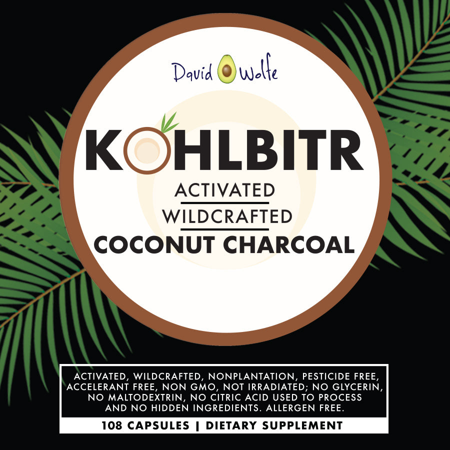 Activated Charcoal – Kohlbitr (108 Capsules)