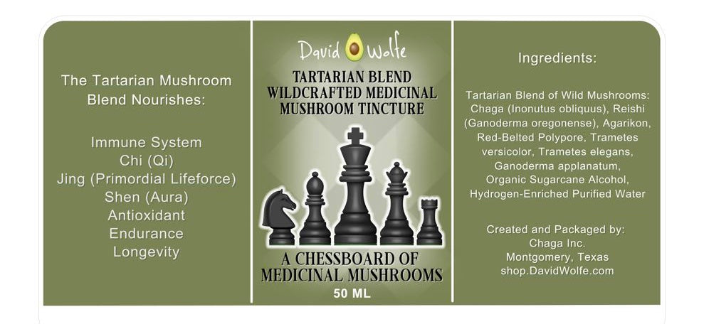 Tartarian Mushroom Blend Tincture (50mL)