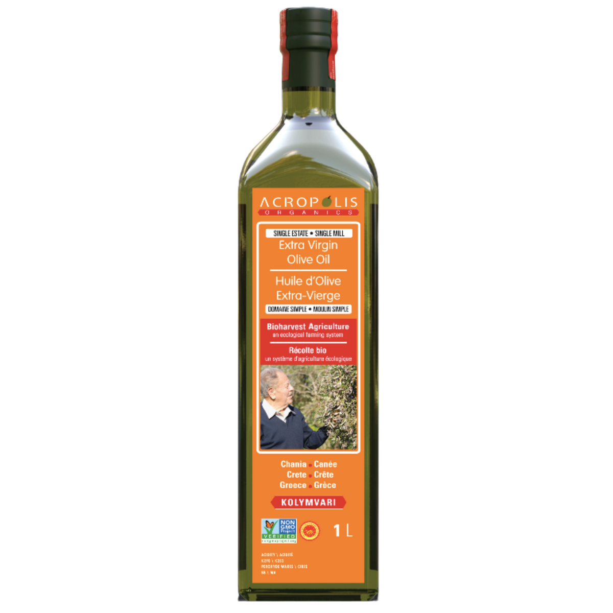 Acropolis Organic Olive Oil 1 Liter